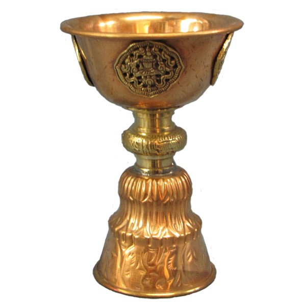 Tibetan Copper Chalice - Large