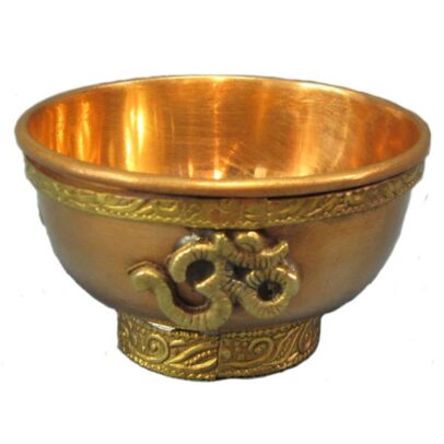 Tibetan Copper Bowl OM
