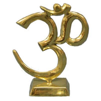 Brass Standing Om - 5\"