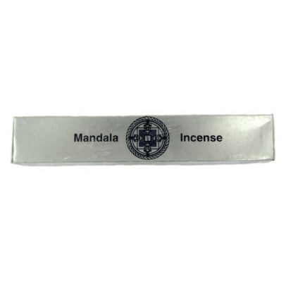 Mandala Incense - Silver 5\"
