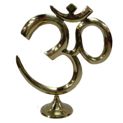Brass Standing Om - 10\"