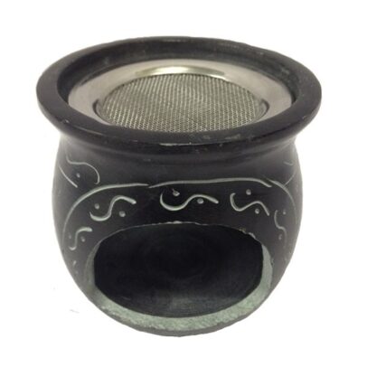 Soap Stone Burner Small Black