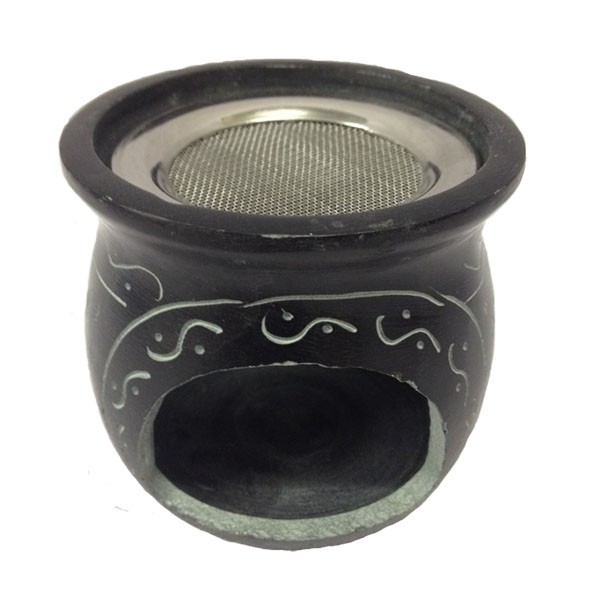 Soap Stone Burner Small Black