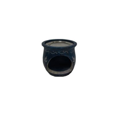 Soap Stone Burner Small Blue