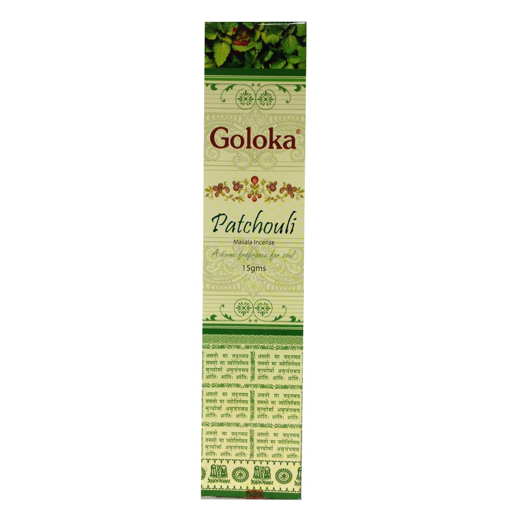 Patchouli - Goloka 15 gms Incense Sticks