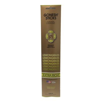 (Extra Rich) Lemongrass - Gonesh Incense Sticks