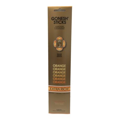 (Extra Rich) Orange - Gonesh Incense Sticks