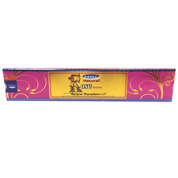 Rose - Satya 15 gms Incense Sticks