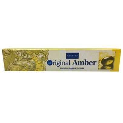 Original Amber - Nandita 15 gms Incense Sticks