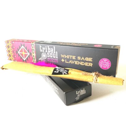 White Sage & Lavender - Tribal Soul 15gms Incense Sticks