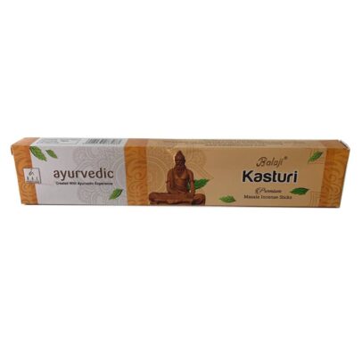Ayurvedic Series Kasturi – Balaji 15gms Incense Sticks