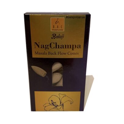Nag Champa – Balaji Backflow Cones (10X)