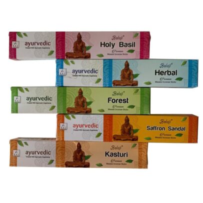 Ayurvedic Series – Balaji 15gms Incense Sticks Combo