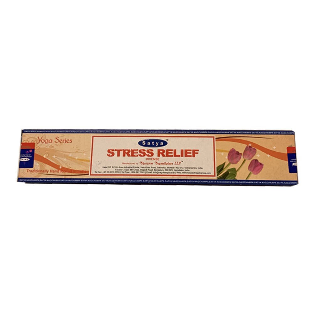 Yoga Series: Stress Relief – Satya 15gms Incense Sticks