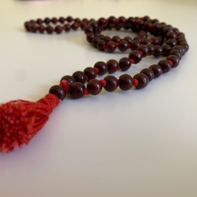 Rosewood Knotted Mala (Medium)