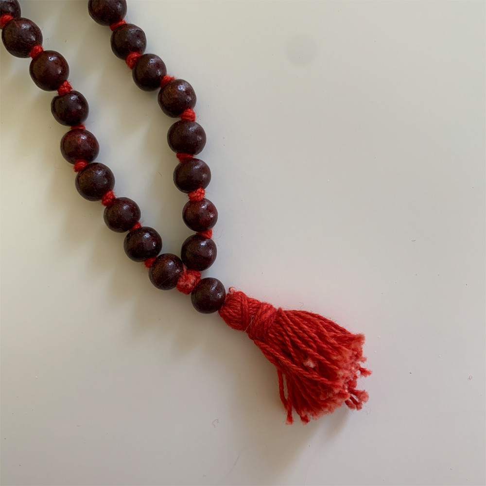 Rosewood Knotted Mala (Medium)
