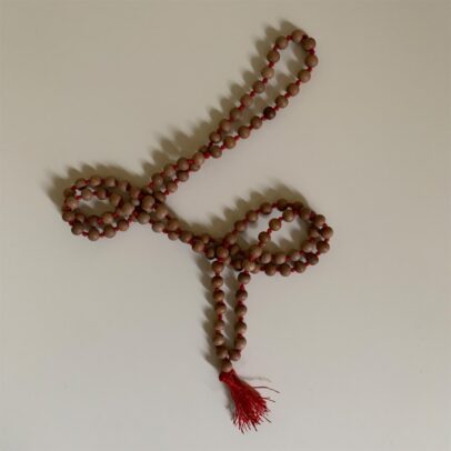 Sandalwood Knotted Mala (Medium)
