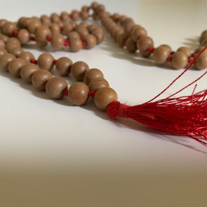 Sandalwood Knotted Mala (Large)