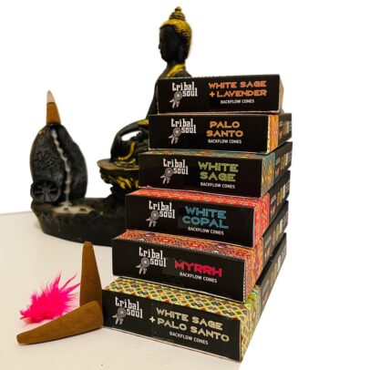 Palo Santo - Tribal Soul Backflow Incense Cones (X10)