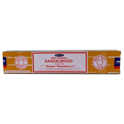 Nag Champa Sandalwood – Satya 15gms Incense sticks