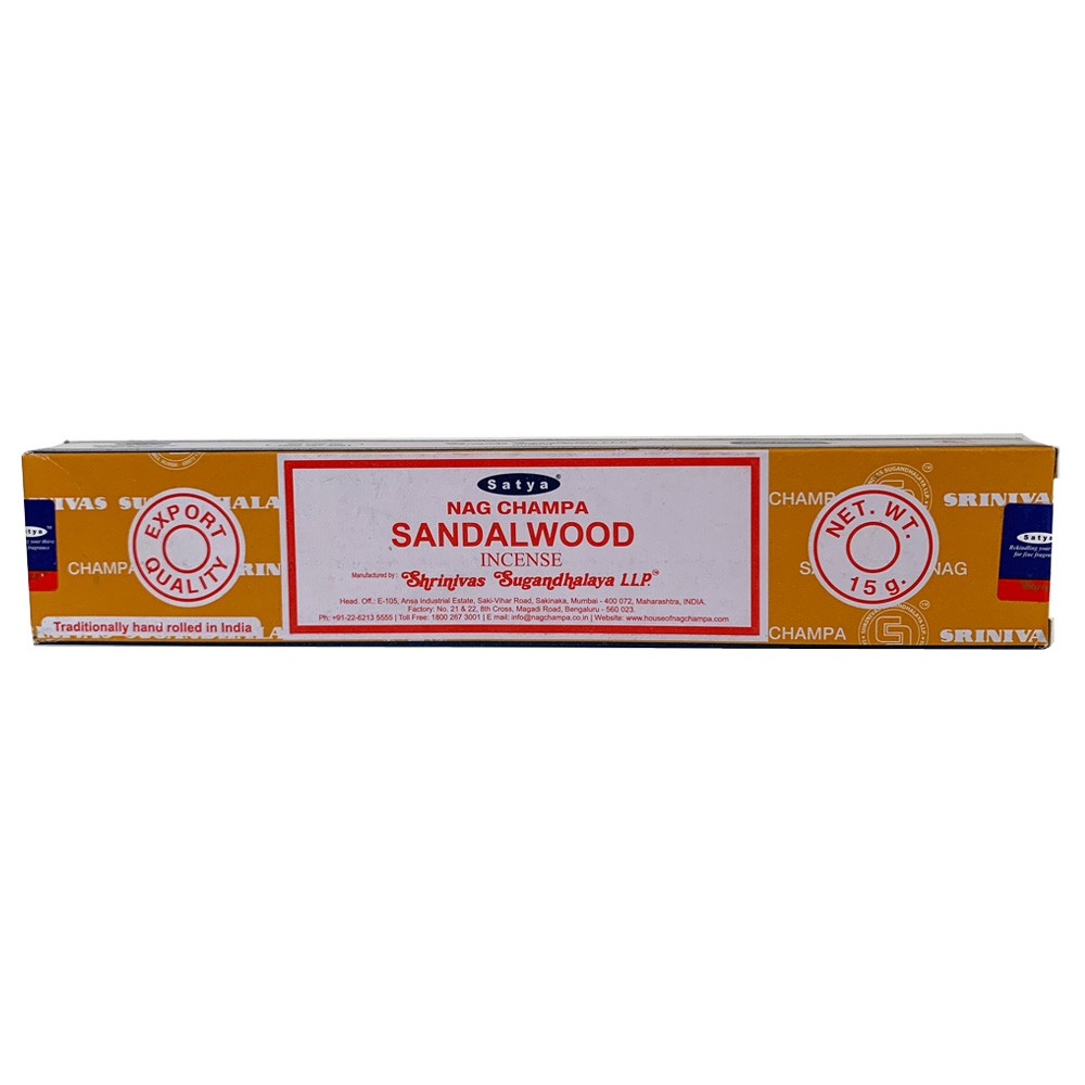 Nag Champa Sandalwood – Satya 15gms Incense sticks
