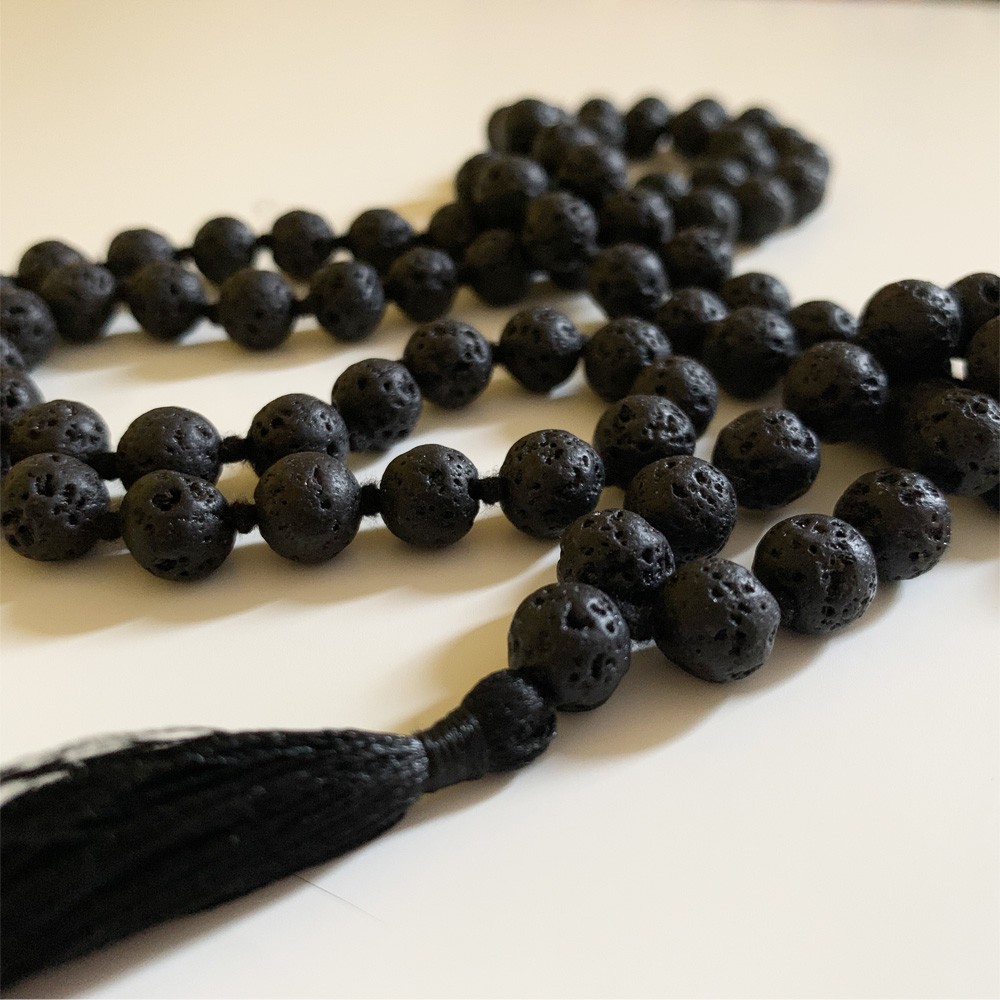 Mala - Volcanic Stone