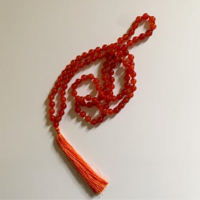 Mala - Orange Carnelian