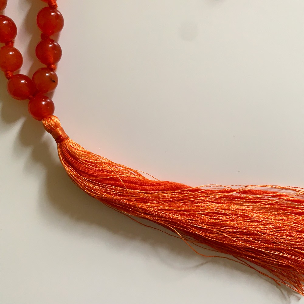 Mala - Orange Carnelian