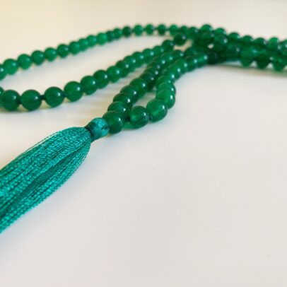 Mala - Green Agate