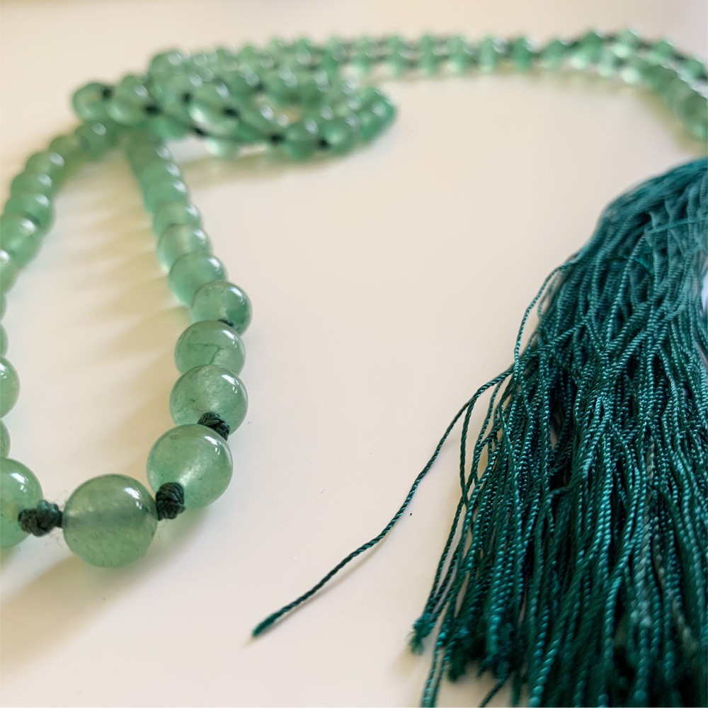 Mala - Green Aventurine (Light)
