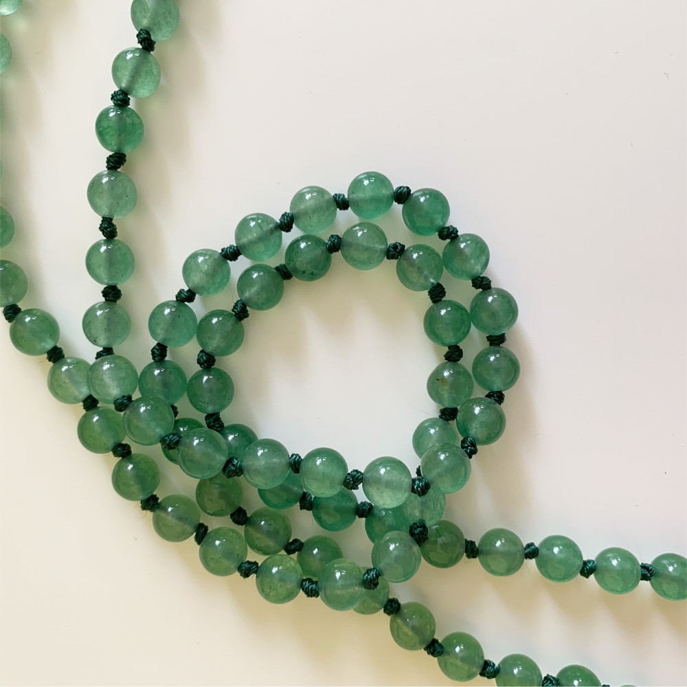 Mala - Green Aventurine (Light)