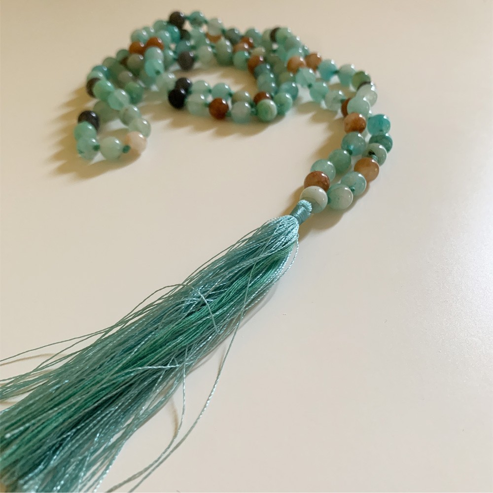 Mala - Aquamarine