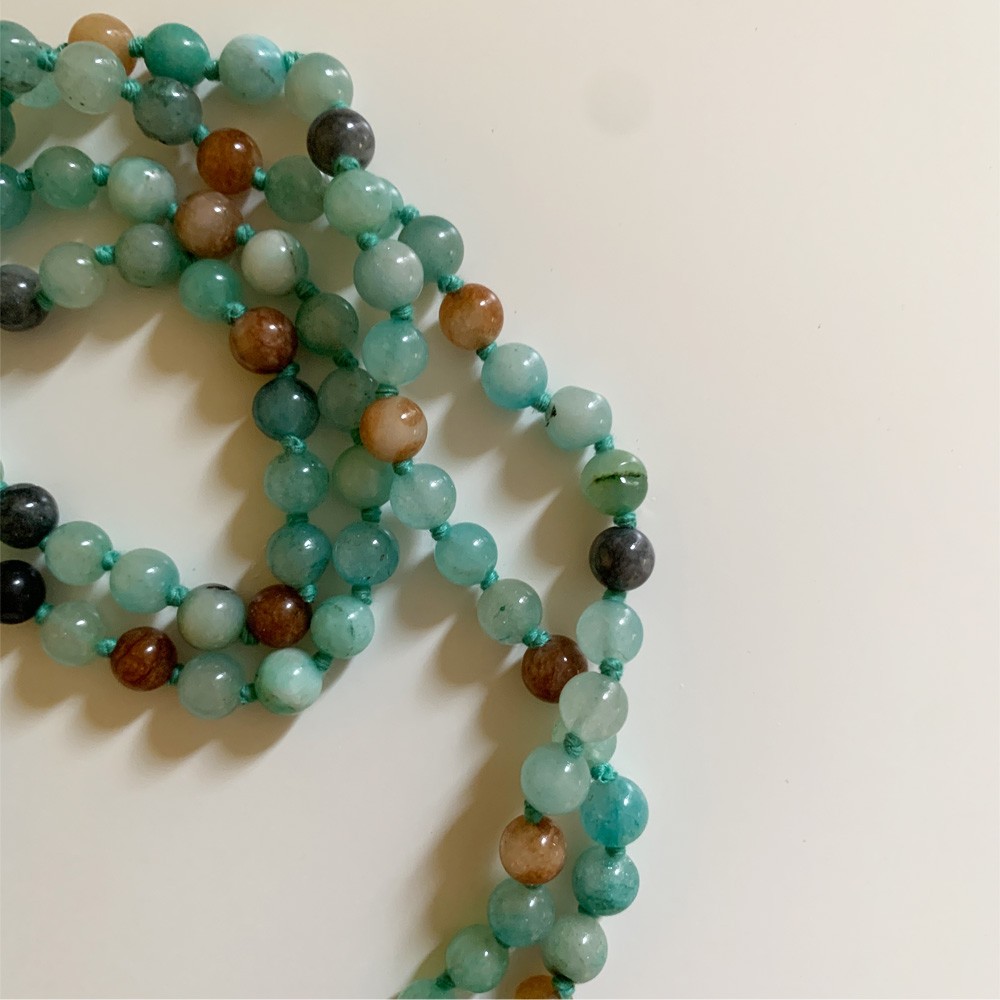 Mala - Aquamarine