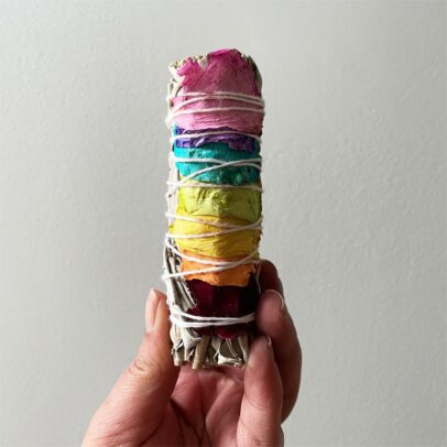 Seven Chakras Rose Petals - Supreme California White Sage