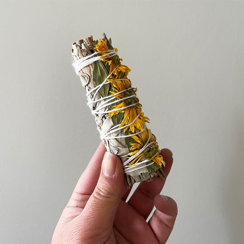 Yellow Flower Power - Supreme California White Sage