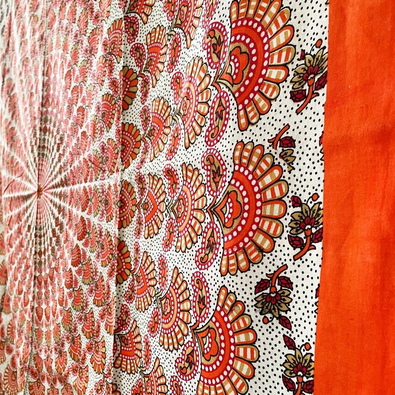 Mandala Tapestry - Inner Light (Orange)