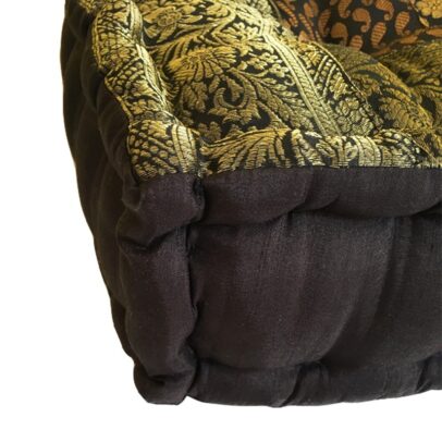 Meditation Cushion - Square Black