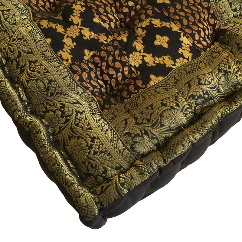 Meditation Cushion - Square Black