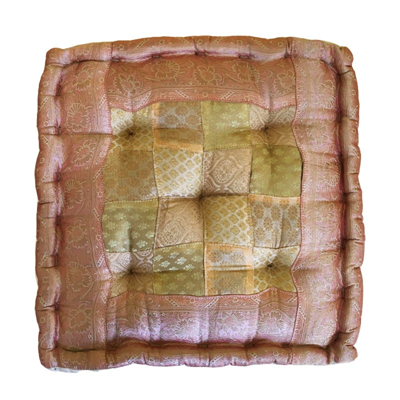 Meditation Cushion - Square White