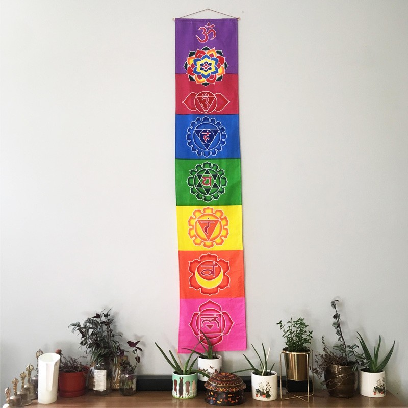 Seven Chakra Banner (Multi-colored)