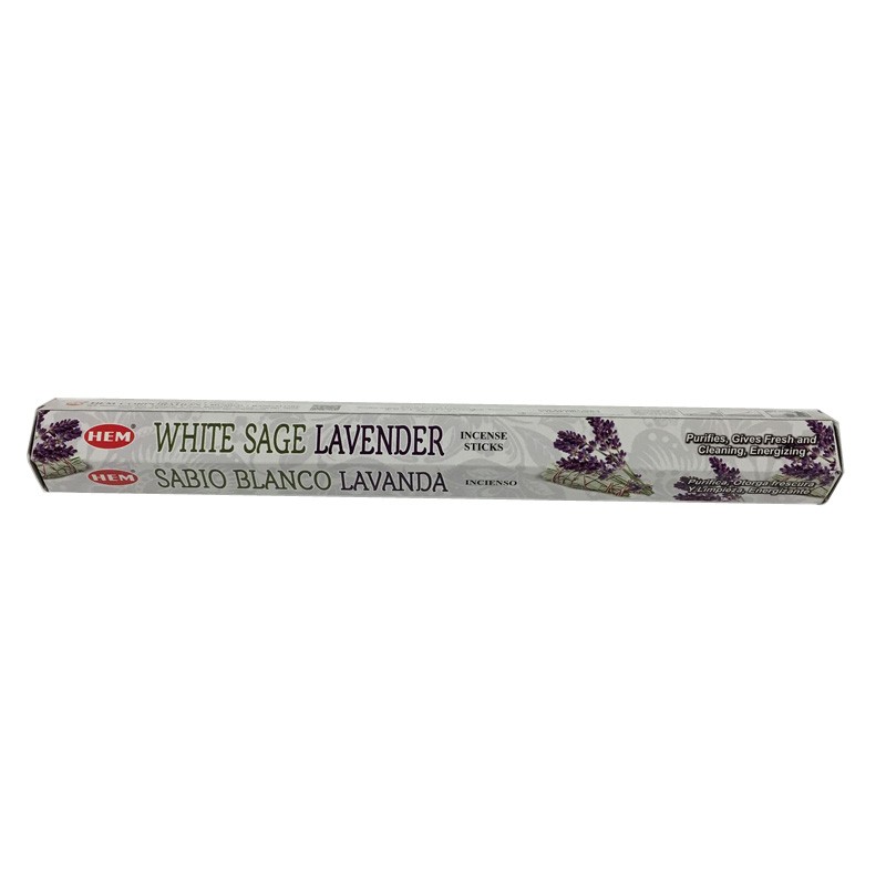 White Sage & Lavender - HEM 20 Incense Sticks