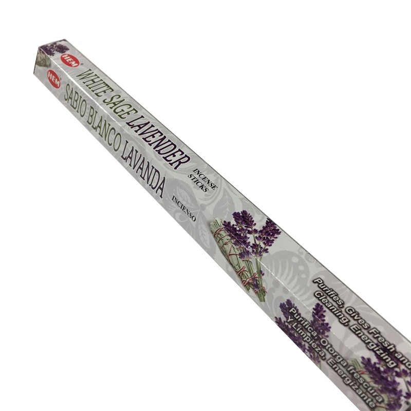 White Sage & Lavender - HEM 20 Incense Sticks
