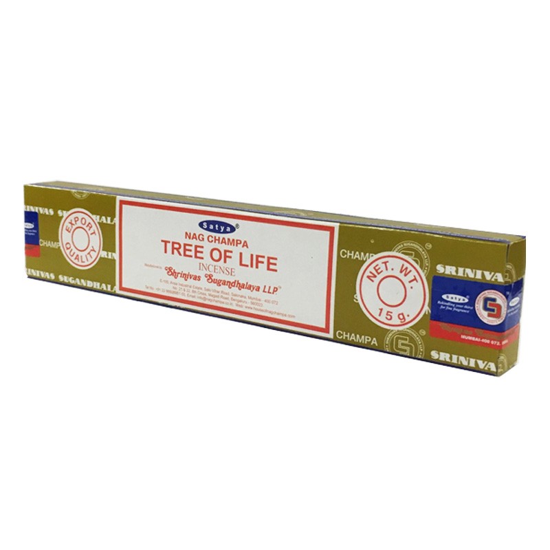 Tree of Life Nag Champa - Satya 15g Incense Sticks