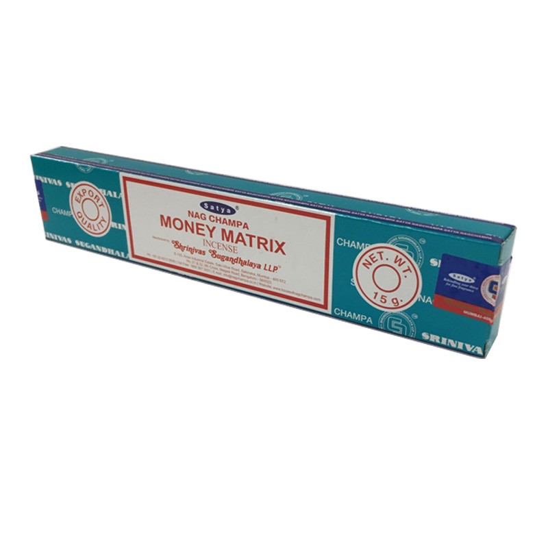 Money Matrix Nag Champa - Satya 15g Incense Sticks