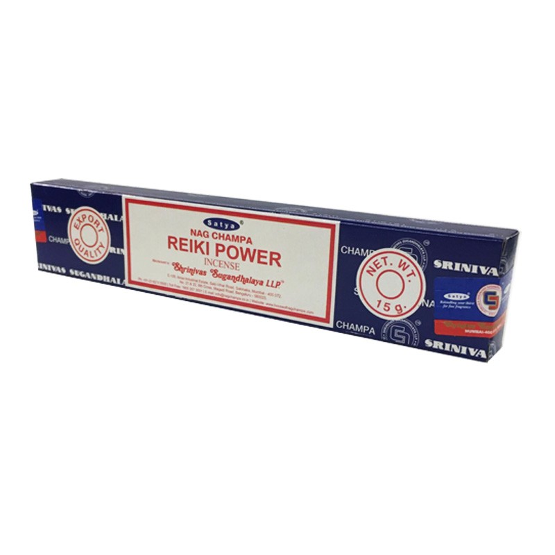 Reiki Power Nag Champa - Satya 15g Incense Sticks