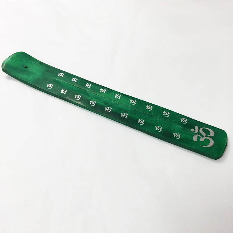 Flat Burner - Green Painted Ohm