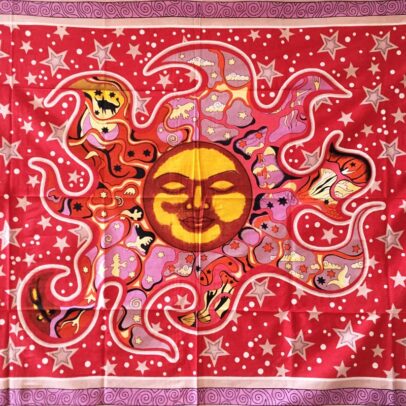 Tapestry - Cosmic Sleeping Sun (Red)