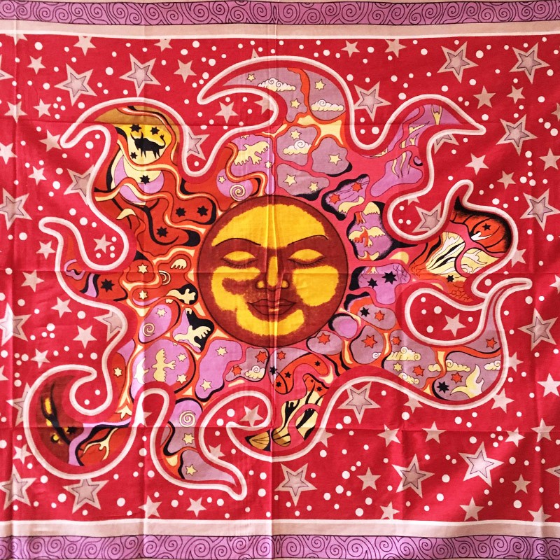 Tapestry - Cosmic Sleeping Sun (Red)