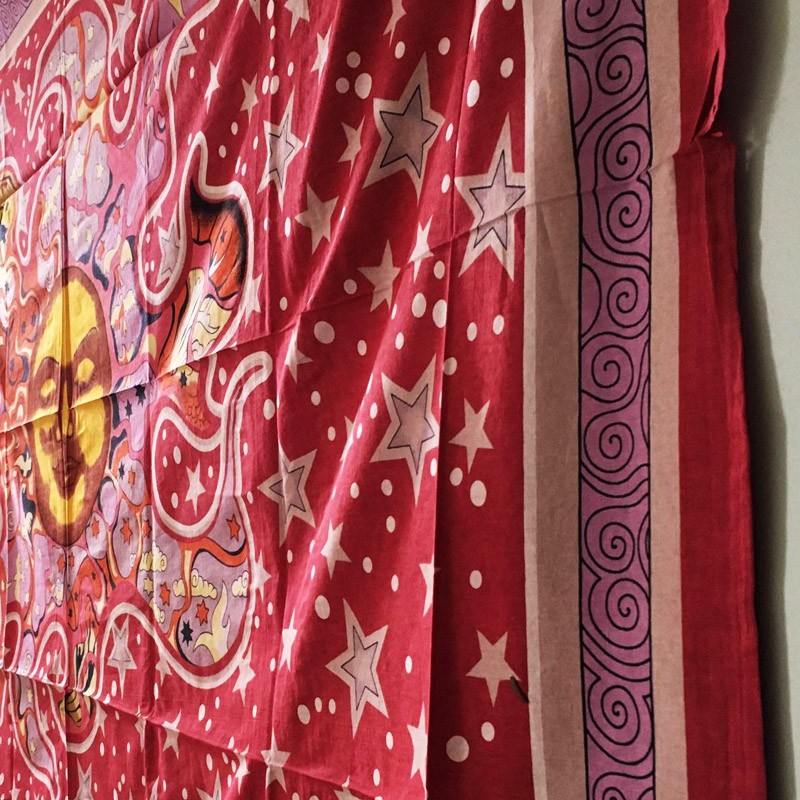 Tapestry - Cosmic Sleeping Sun (Red)