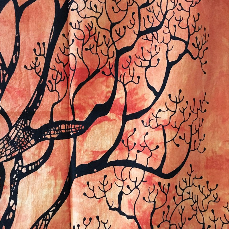 Tapestry - Mystic Tree (Orange)